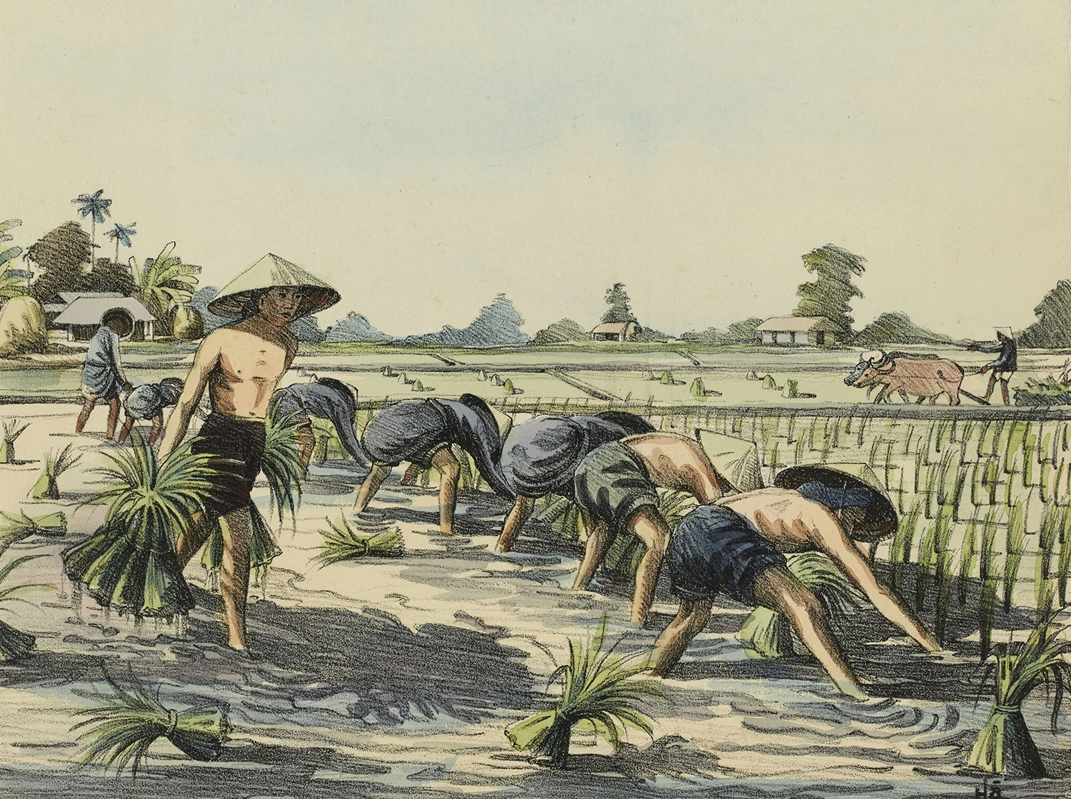 Southern life 100 years ago through paintings
